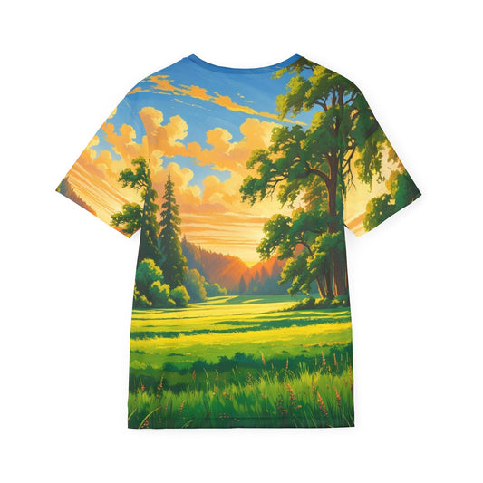 Men's Nature-Inspired Sports Jersey