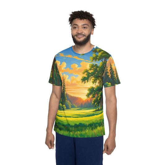 Men's Nature-Inspired Sports Jersey