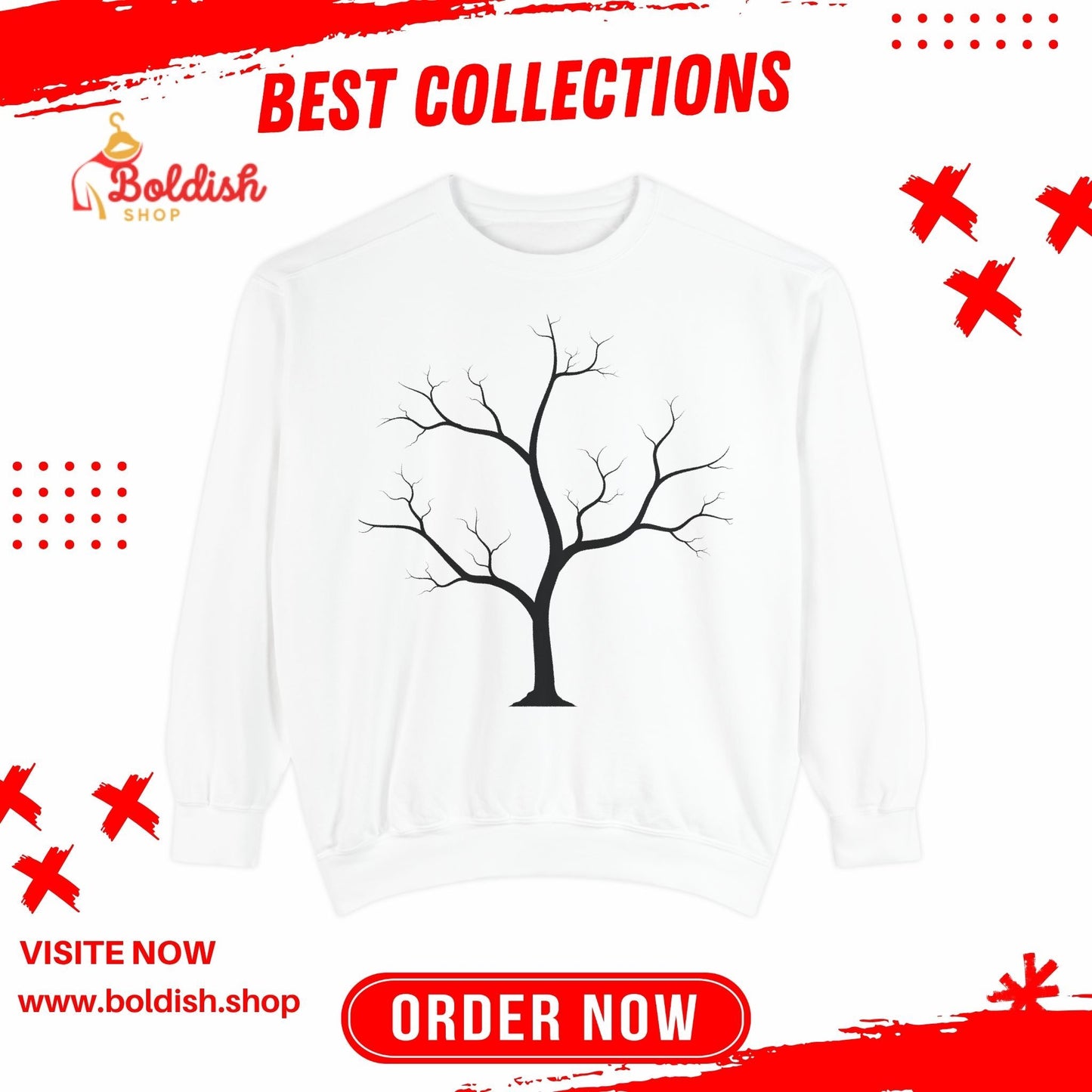 Unisex Garment-Dyed Sweatshirt