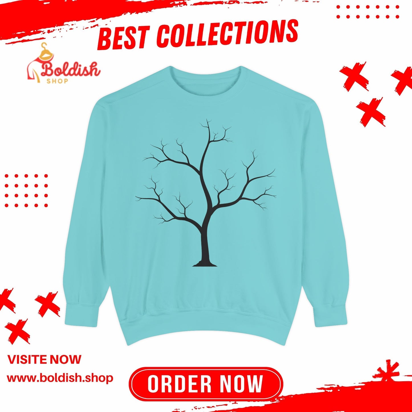 Unisex Garment-Dyed Sweatshirt