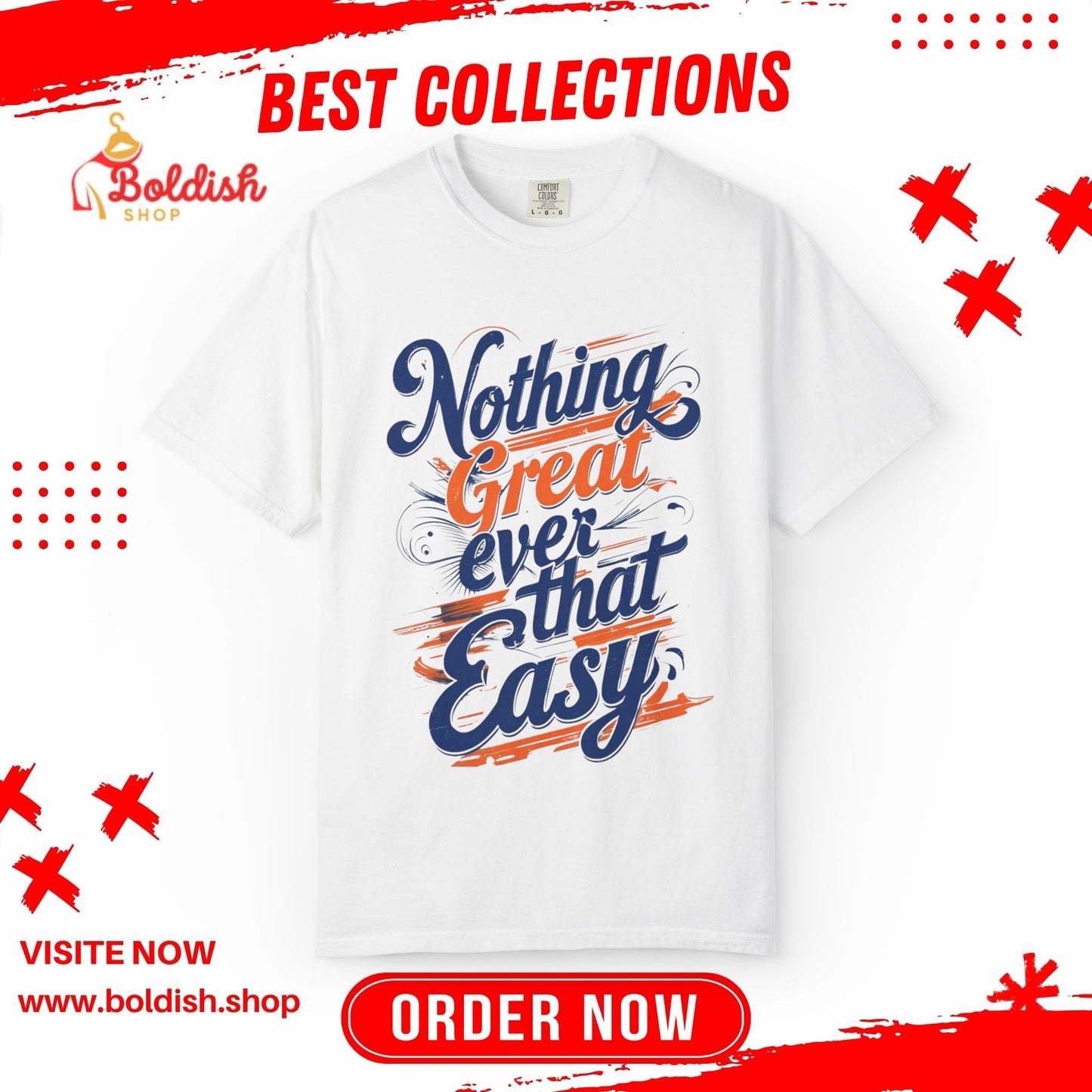 Motivational T-Shirt: Unisex Clothing,