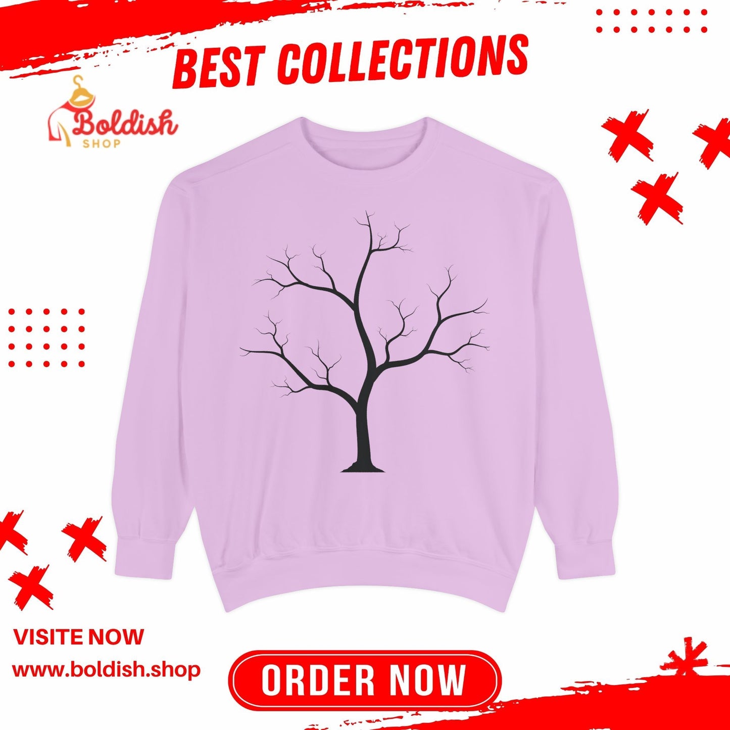 Unisex Garment-Dyed Sweatshirt