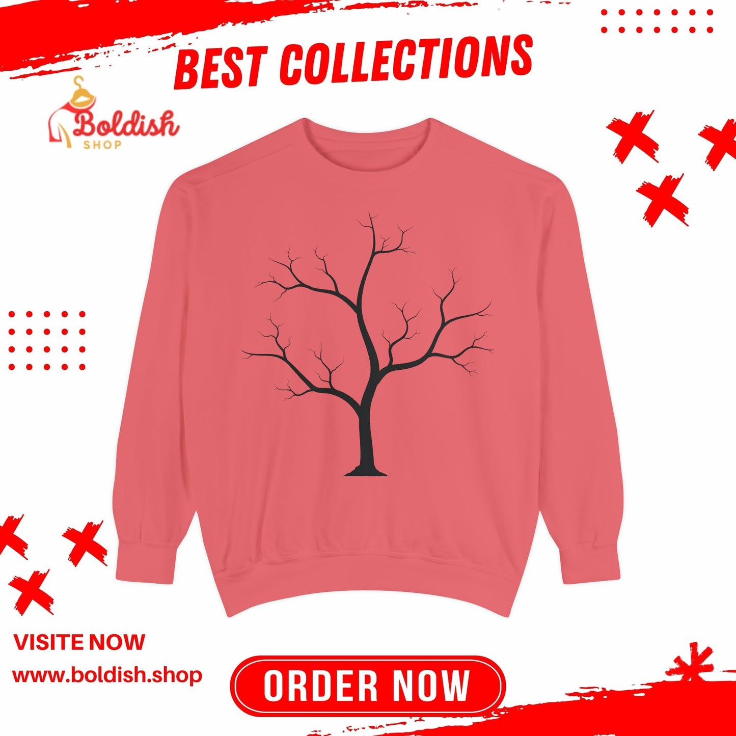 Unisex Garment-Dyed Sweatshirt