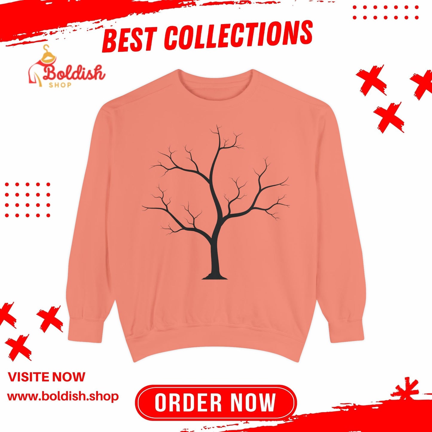 Unisex Garment-Dyed Sweatshirt